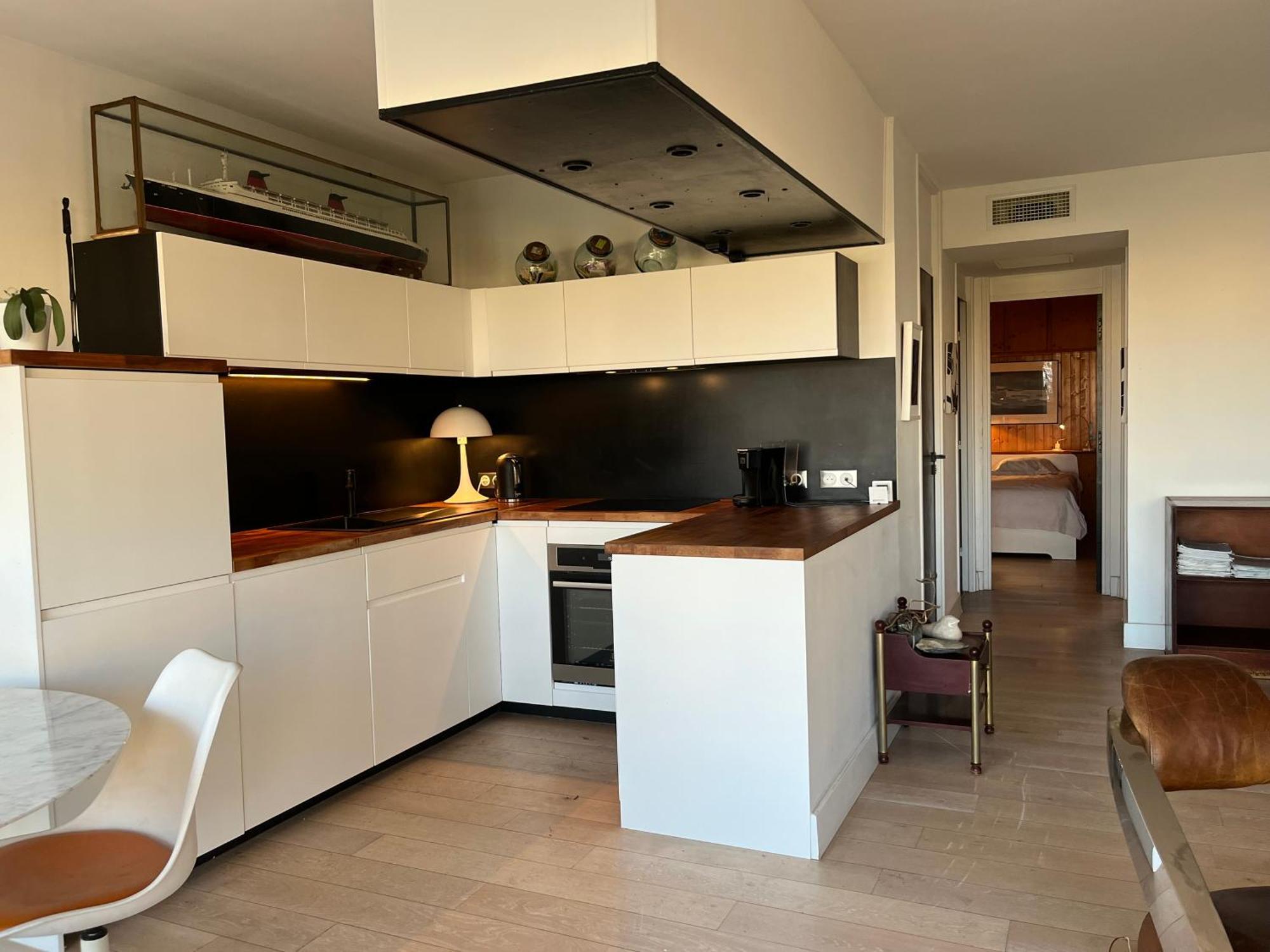 T3 Vue Port 200M De La Plage 2 Chambres Avec Garage การ์นง-ปลาจ ภายนอก รูปภาพ